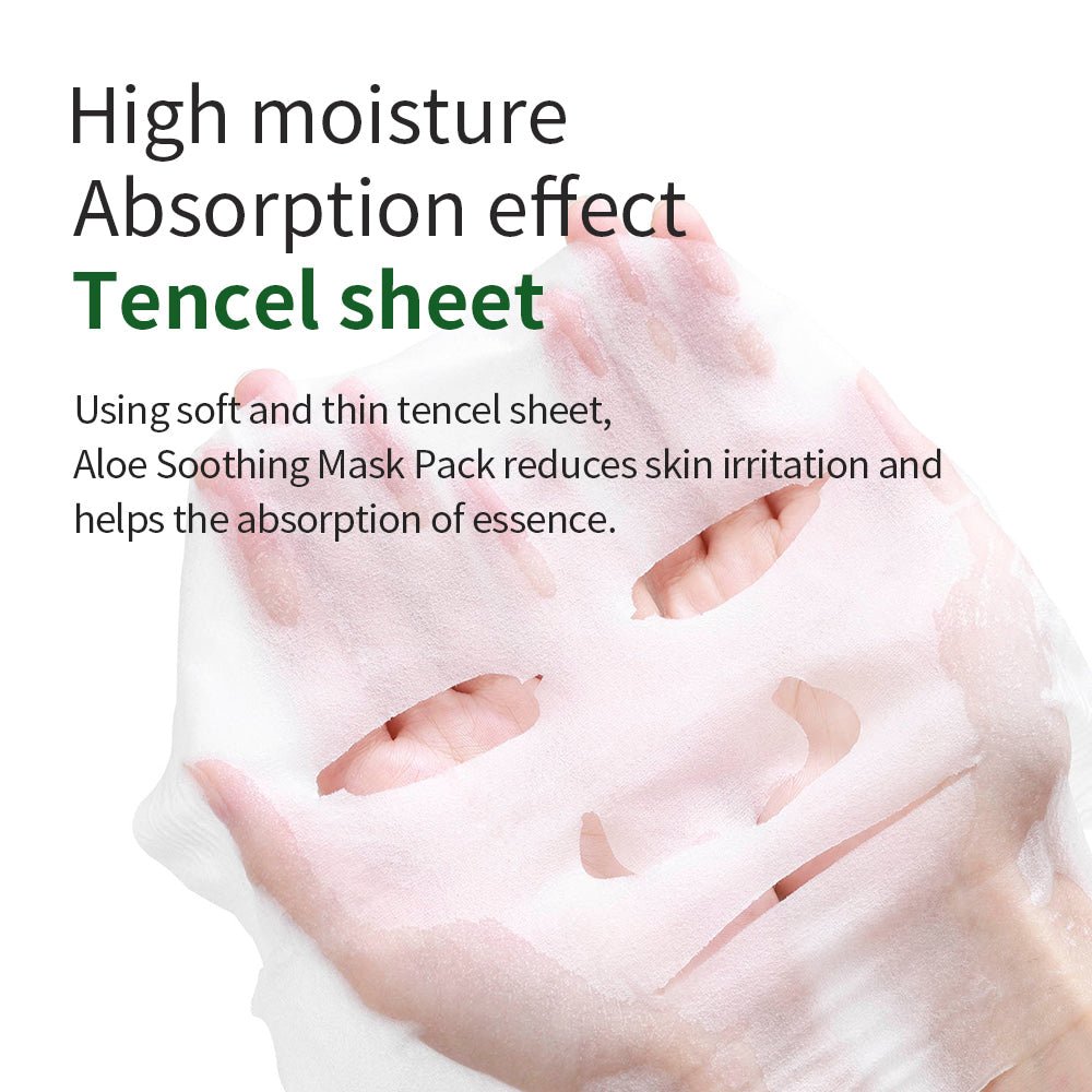 Aloe Soothing Mask Pack 23g x 10 pieces (9+1) - NADAUN - NADAUN - 8809566990334