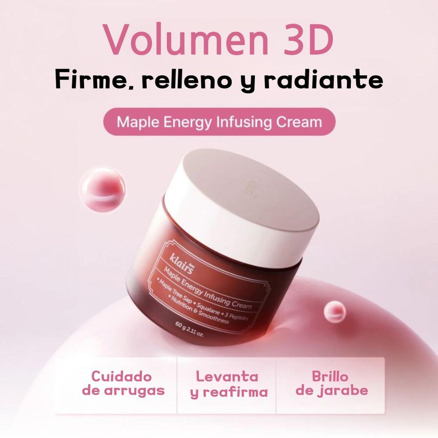 Maple Energy Infusing Cream 60g (Crema Infusora de Energía de Arce)