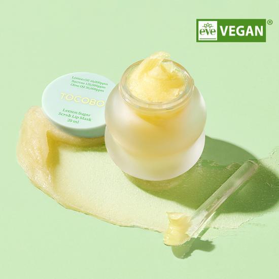 TOCOBO Lemon Sugar Scrub Lip Mask 20ml (Labios Exfoliante de Azúcar de Limón) - TOCOBO - NADAUN - 8809835060393
