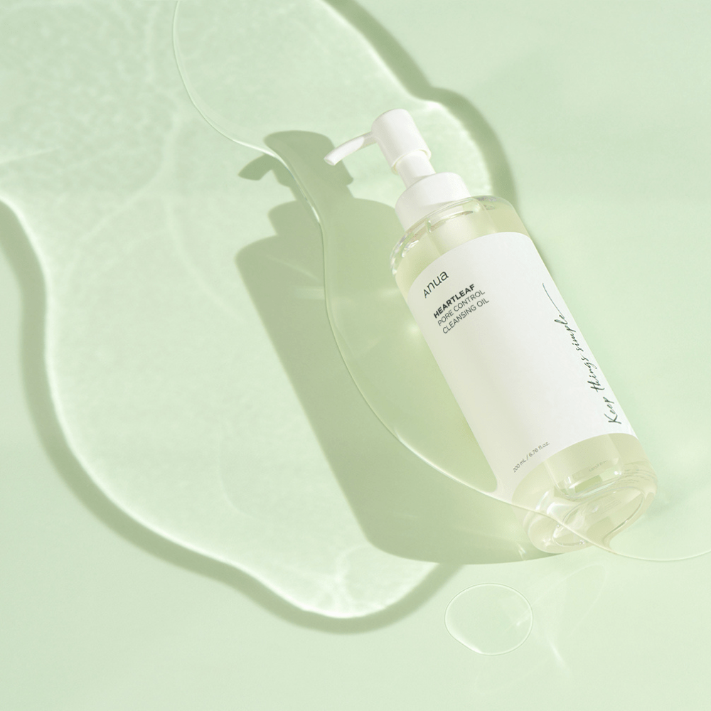 HEARTLEAF PORE CONTROL CLEANSING OIL 200 ml - ANUA - NADAUN - 8809640732829