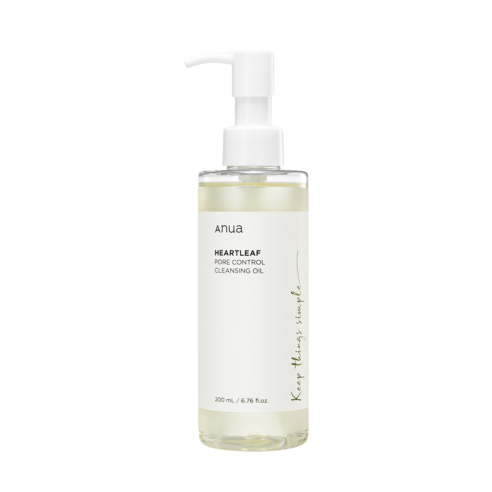 HEARTLEAF PORE CONTROL CLEANSING OIL 200 ml - ANUA - NADAUN - 8809640732829