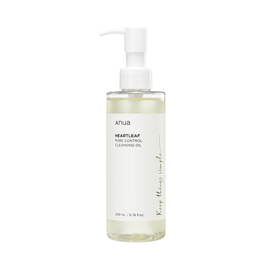 HEARTLEAF PORE CONTROL CLEANSING OIL 200 ml - ANUA - NADAUN - 8809640732829