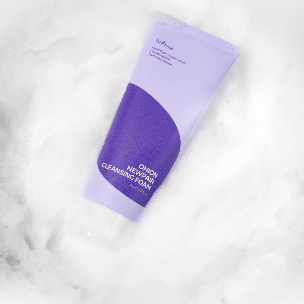 ONION NEWPAIR CLEANSING FOAM 150 ml (Limpiador de Onion) - Isntree - NADAUN - 8809783322659