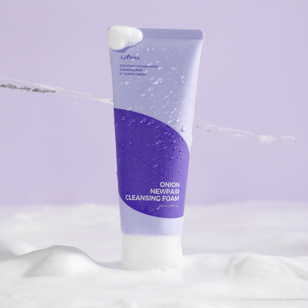 ONION NEWPAIR CLEANSING FOAM 150 ml (Limpiador de Onion) - Isntree - NADAUN - 8809783322659