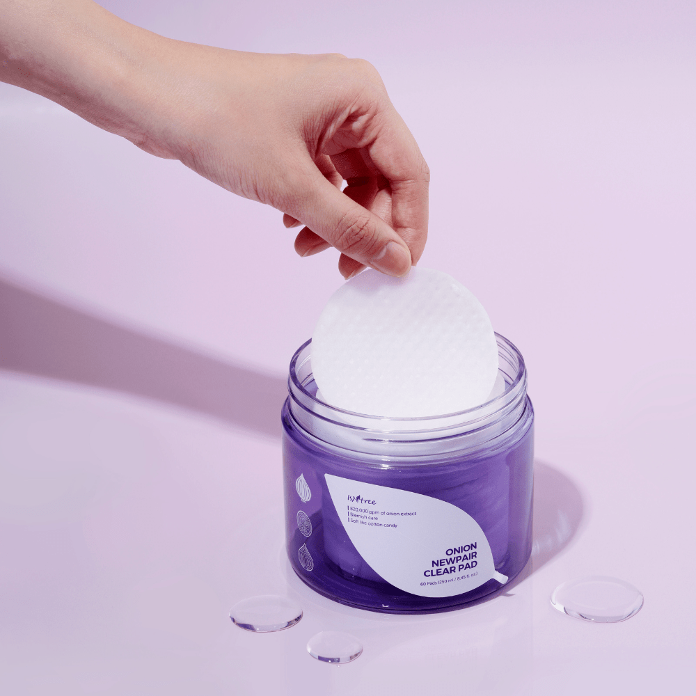 ONION NEWPAIR CLEAR PAD 250 ml (PAD con serum reparadora) - Isntree - NADAUN - 8809800940460