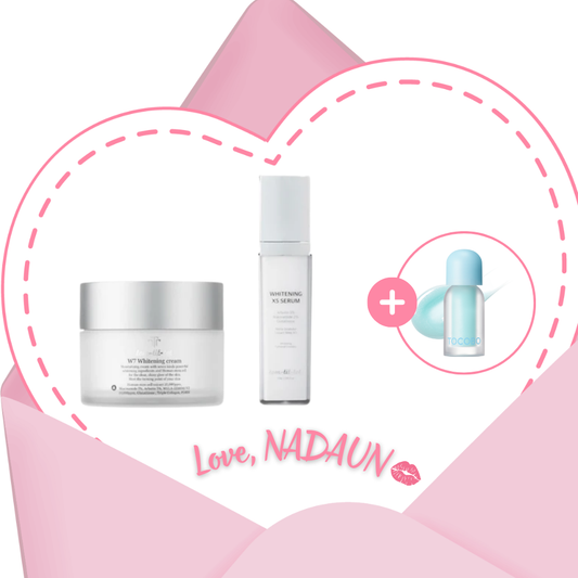 [KIT Aclarante] Whitening X5 serum + Whitening W7 cream