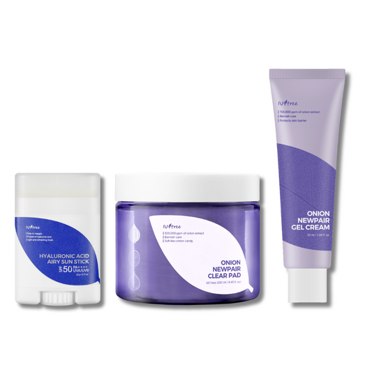 [Clear Balance Kit] Onion Pads + Gel Cream + Sun Stick