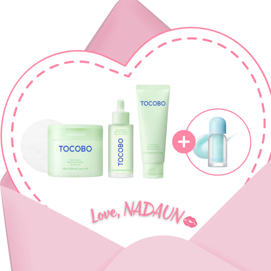 [Cica Calming Trio] TOCOBO Cica Toner + Serum + Cream