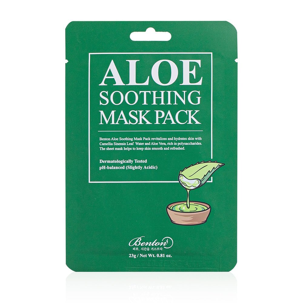 Aloe Soothing Mask Pack 23g - Benton - NADAUN - 