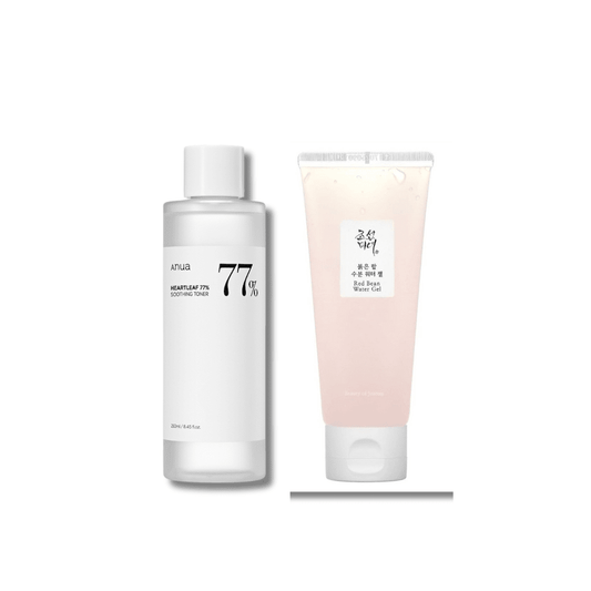 [Basic Kit] Heartleaf Toner + Red Bean Water Gel Cream - NADAUN - NADAUN - 