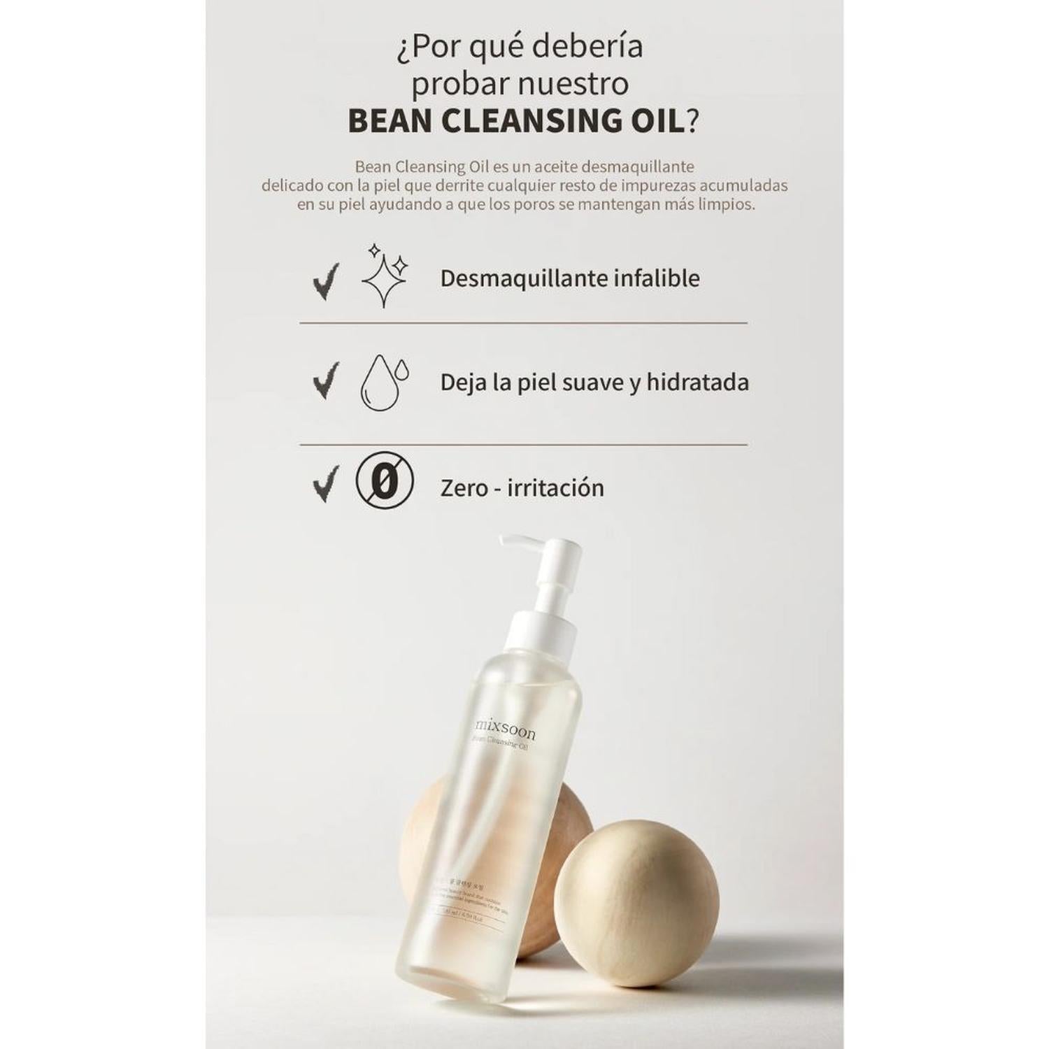 Bean Cleansing Oil 195 ml - Mixsoon - NADAUN - 8809732911873