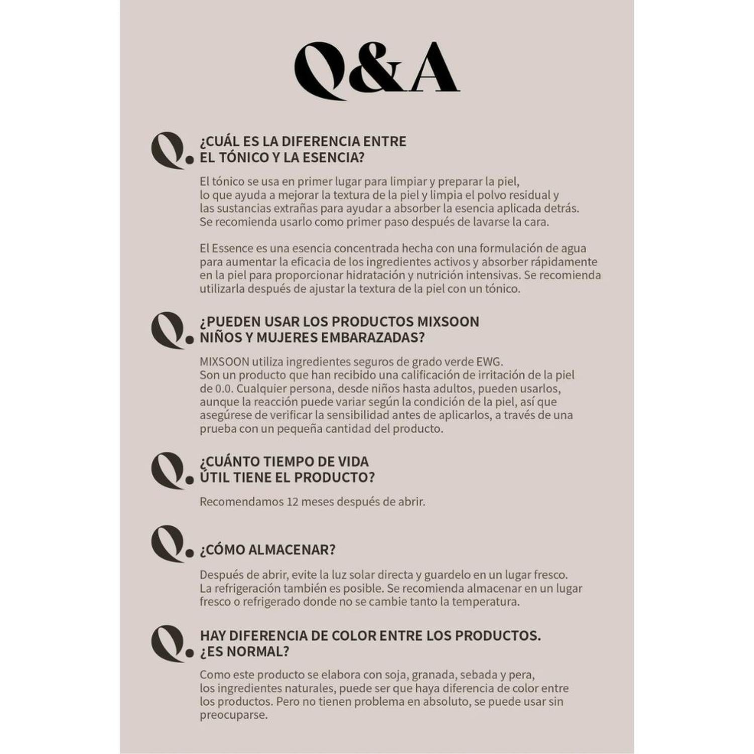 Bean Essence 30 ml - Mixsoon - NADAUN - 8809732911880