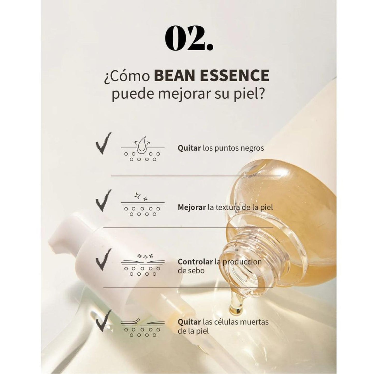 Bean Essence 30 ml - Mixsoon - NADAUN - 8809732911880