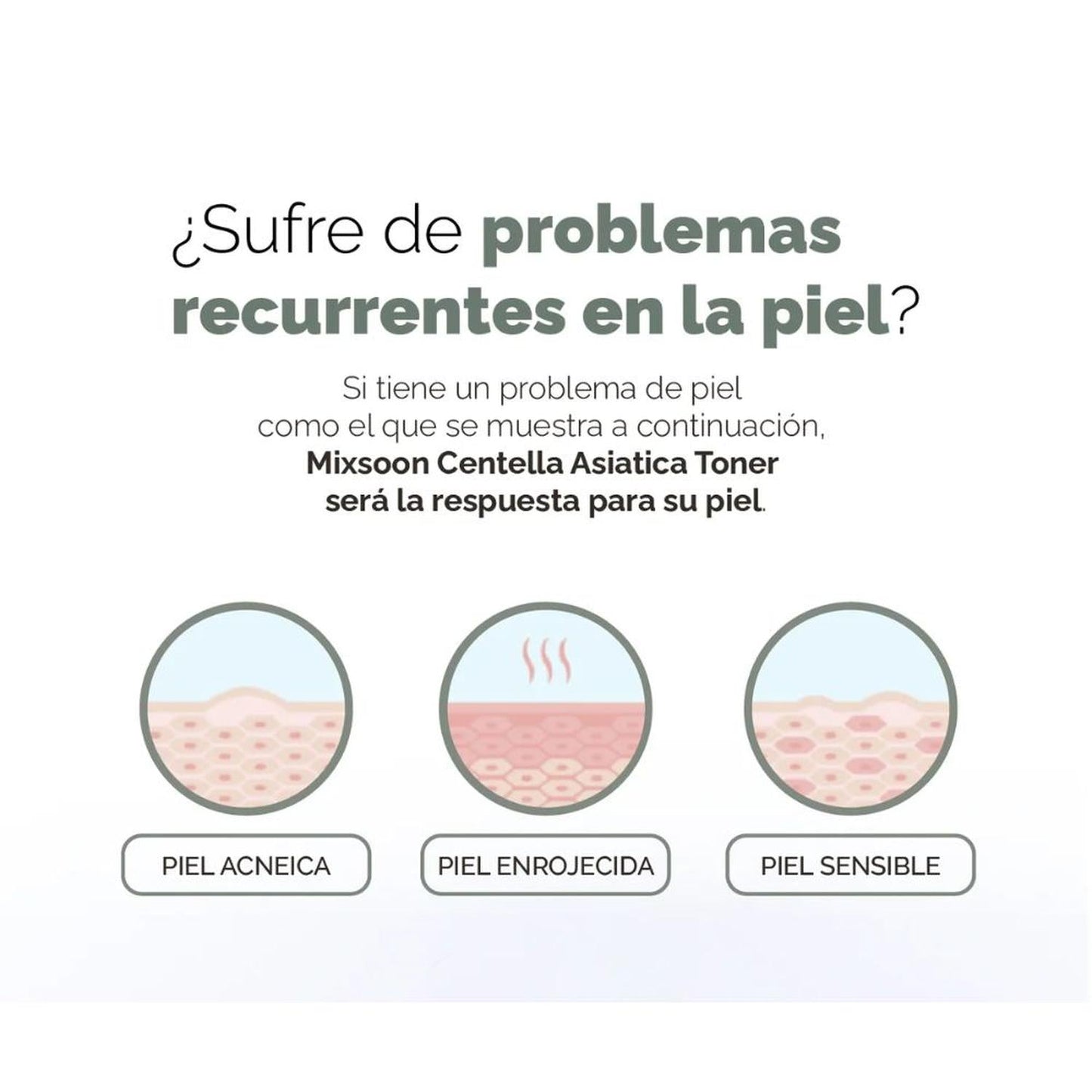 Centella Asiatica Toner 300 ml - Mixsoon - NADAUN - 8809732910111