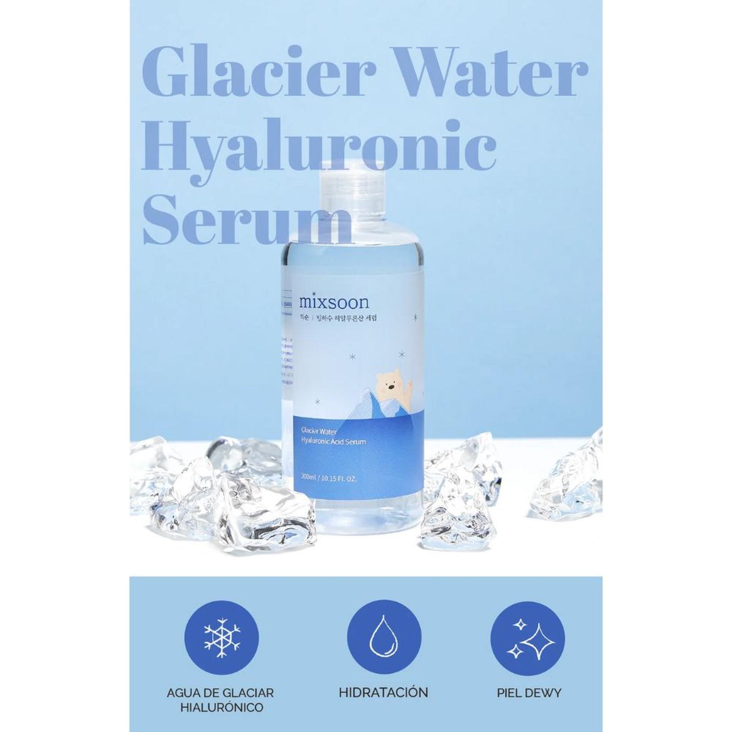 Glacier Water Hyaluronic Acid Serum 300 ml - Mixsoon - NADAUN - 8809732910760