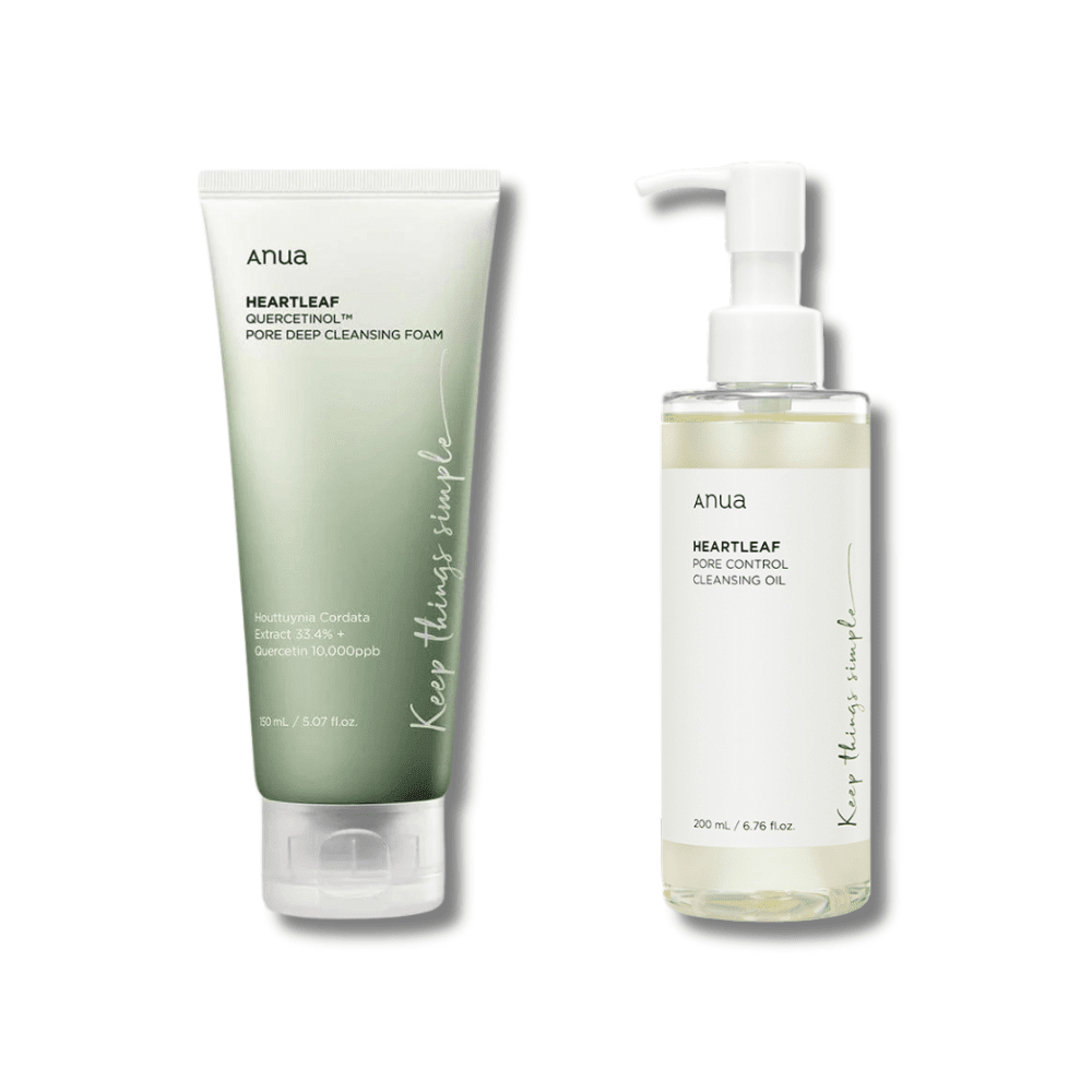 [Kit de Limpieza] ANUA Cleansing oil + Cleansing foam - ANUA - NADAUN - 