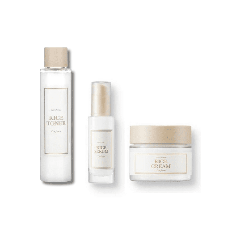 [KIT Diario de Rice] Rice Toner 150ml & Serum 30ml & Cream 50g - I'm from - NADAUN - 