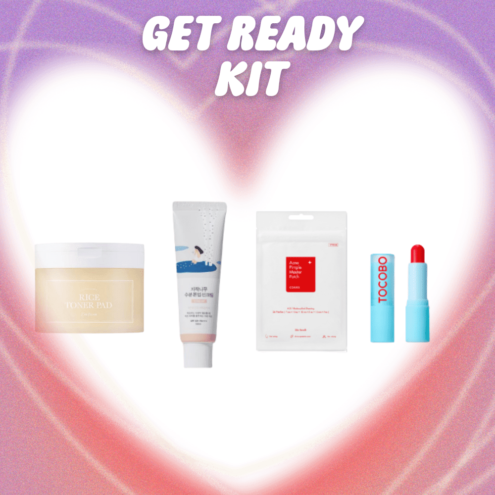 [Kit Get Ready] Rice Toner Pad + Tone up sunscreen + Acne patch + TOCOBO tinted lip balm - NADAUN - NADAUN - 