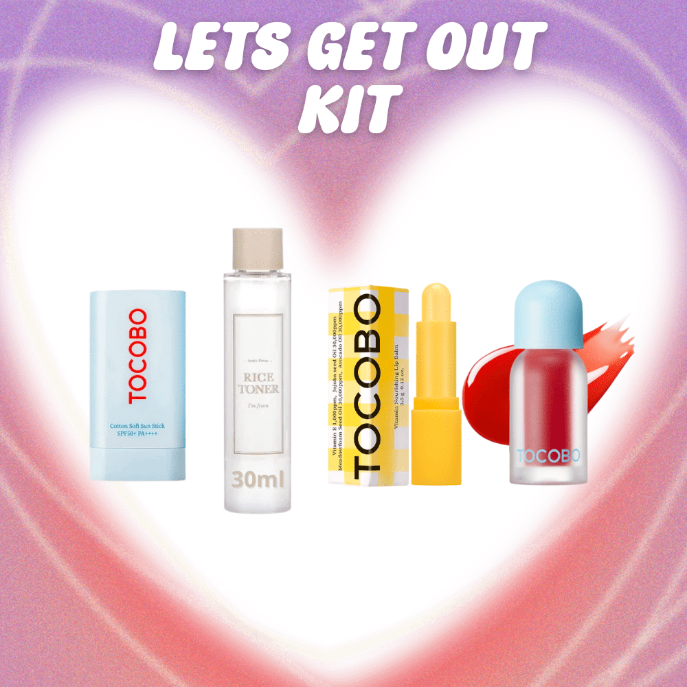 [Let's Get Out Kit] TOCOBO Sunstick + Lip Balm + Lip Oil + Rice Toner 30ml - NADAUN - NADAUN - 