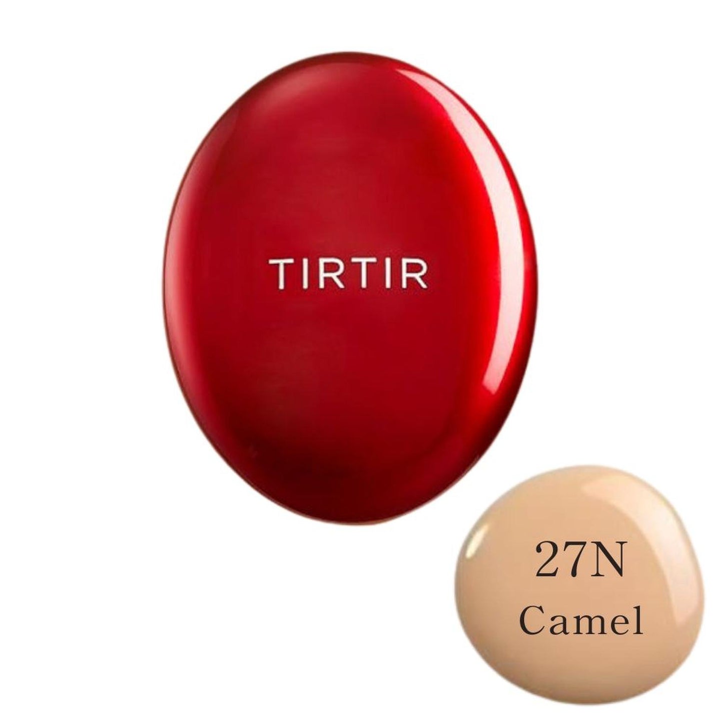 MASK FIT RED CUSHION 27N CAMEL 18 g - TIRTIR - NADAUN - 8809928133287