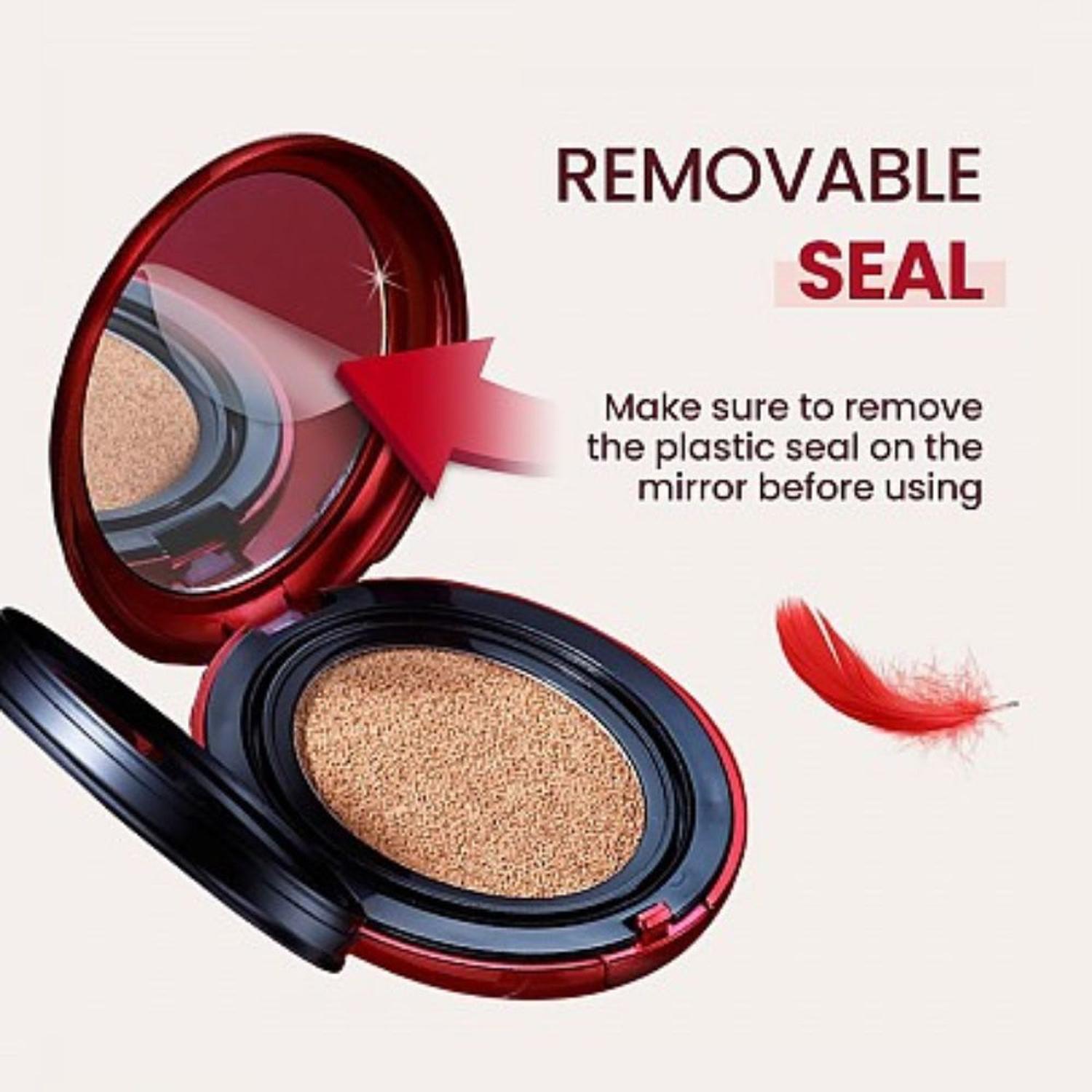 MASK FIT RED CUSHION 27N CAMEL 18 g - TIRTIR - NADAUN - 8809928133287