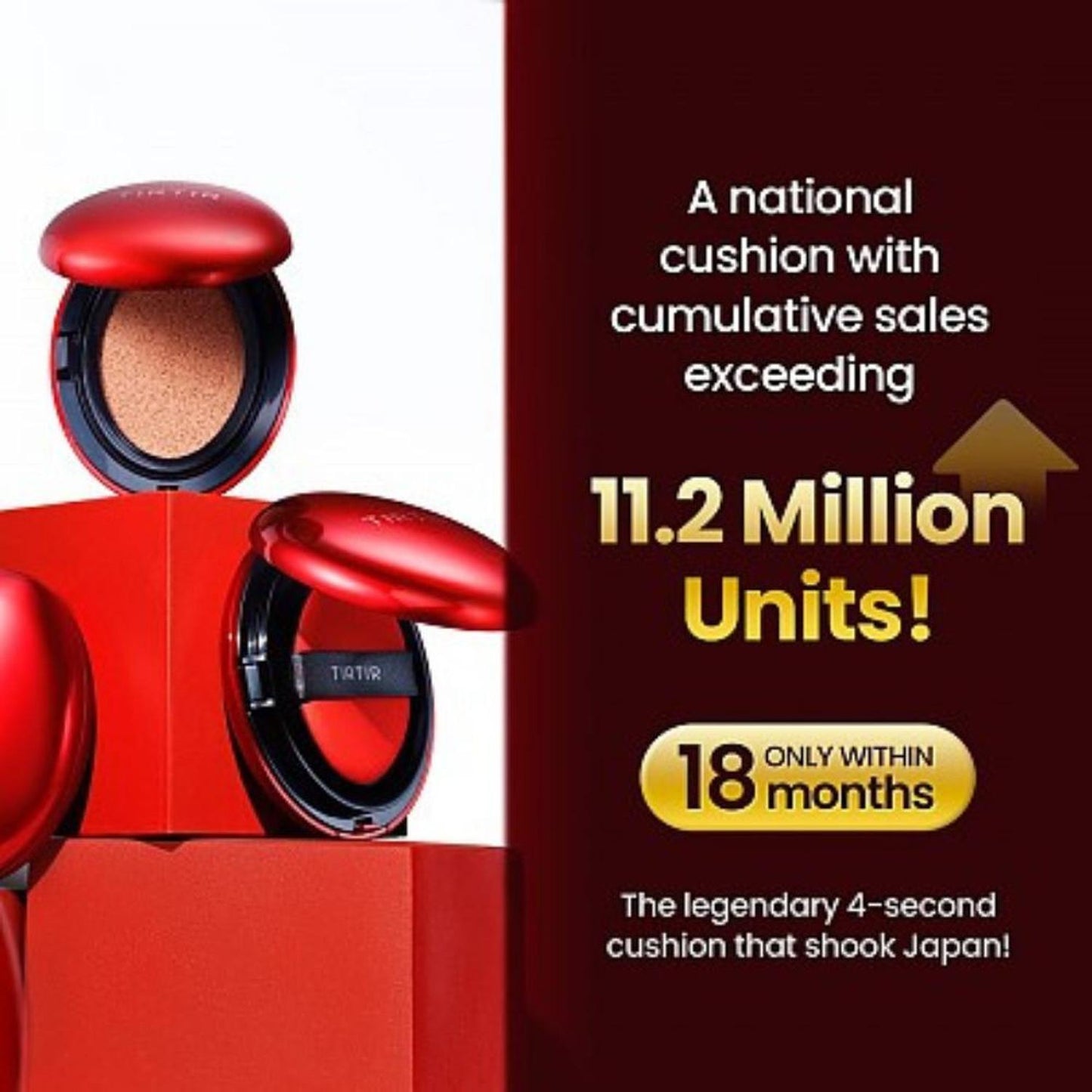 MINI MASK FIT RED CUSHION 21N IVORY 4.5g - TIRTIR - NADAUN - 8809679697496