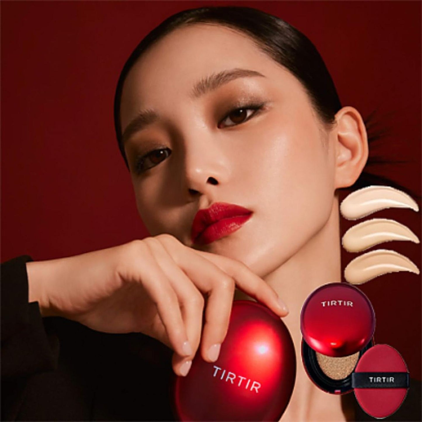MINI MASK FIT RED CUSHION 21N IVORY 4.5g - TIRTIR - NADAUN - 8809679697496