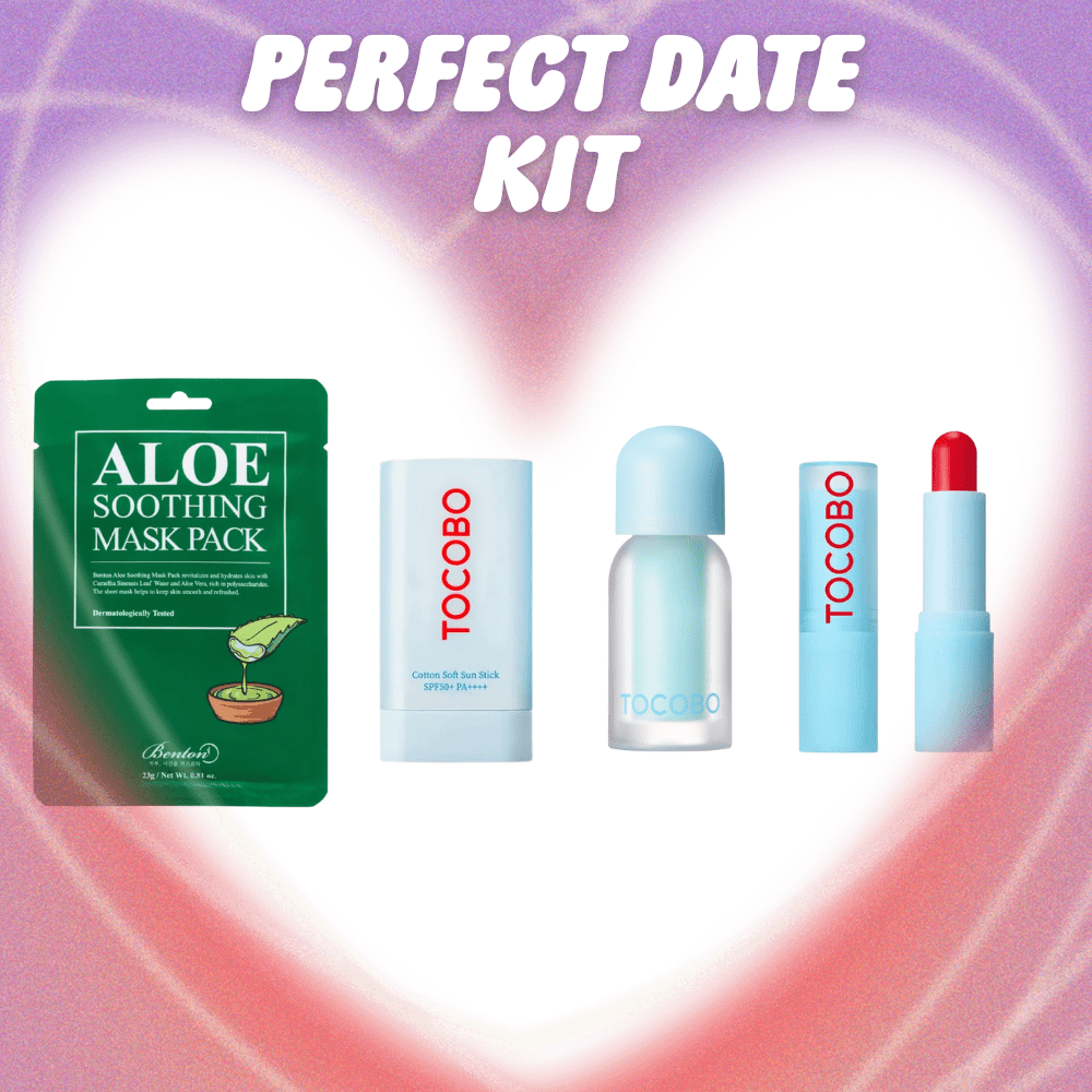[Perfect Date Kit] TOCOBO Sun Stick + Lip Balm + Lip Oil + Aloe Mask - NADAUN - NADAUN - 