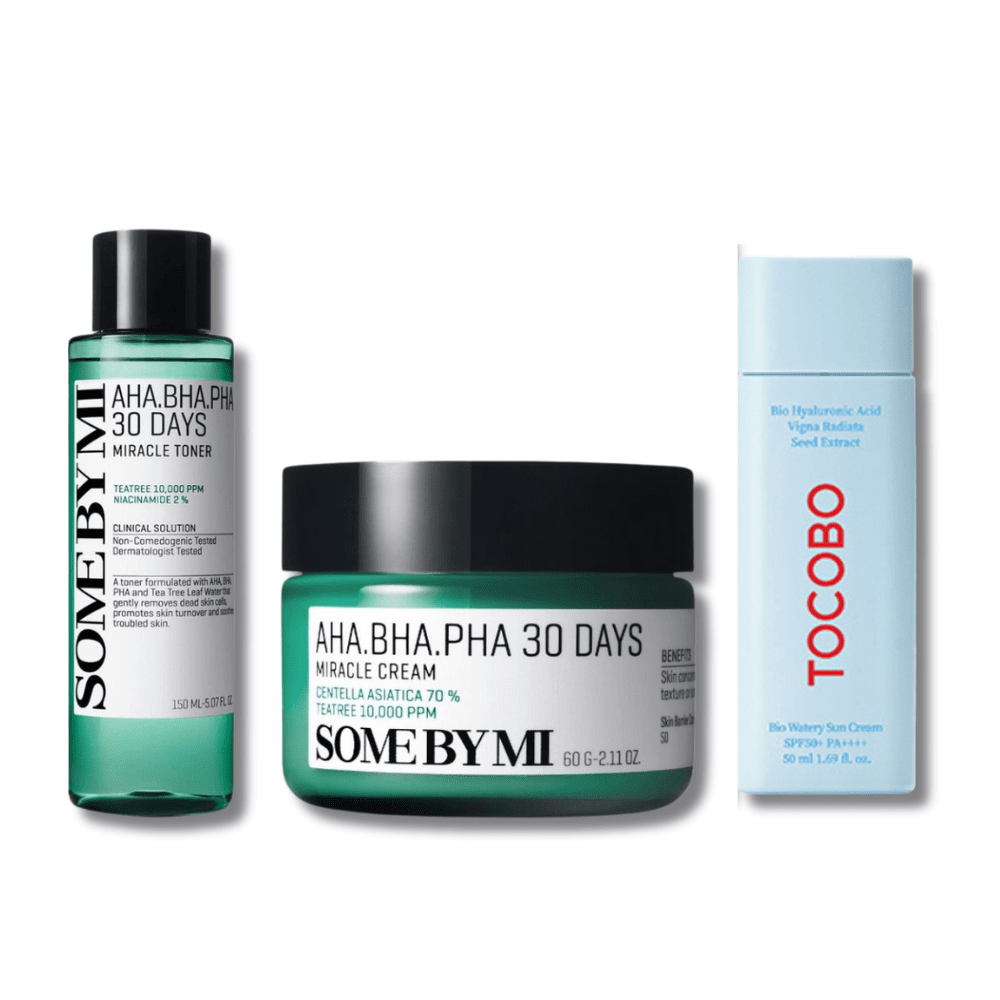 [Pore Reset Kit] AHA·BHA Toner + Cream + Bio Sun - NADAUN - NADAUN - 