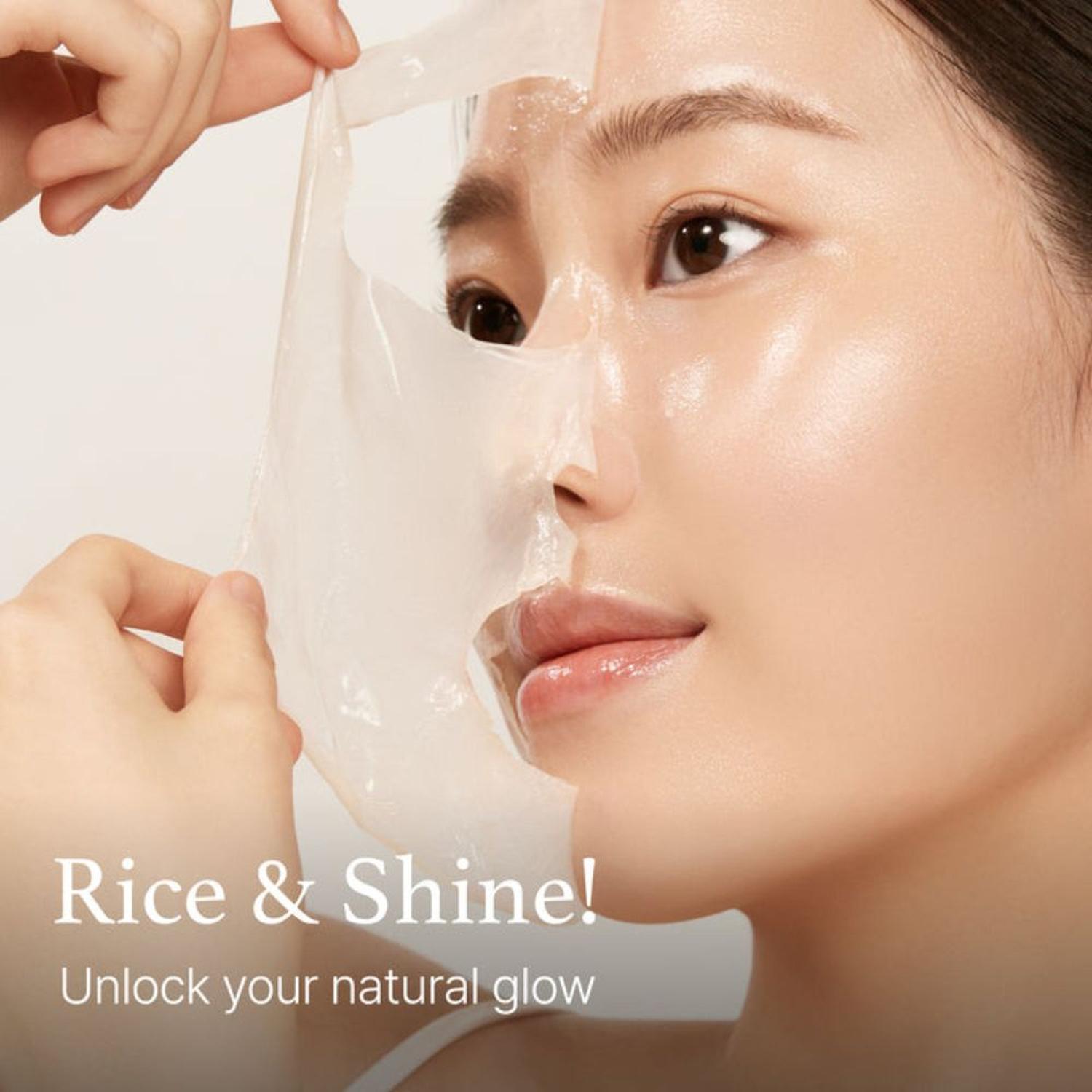 [Rice Special KIT] Rice Glow Peel Off Mask & Toner Pad - I'm from - NADAUN - 