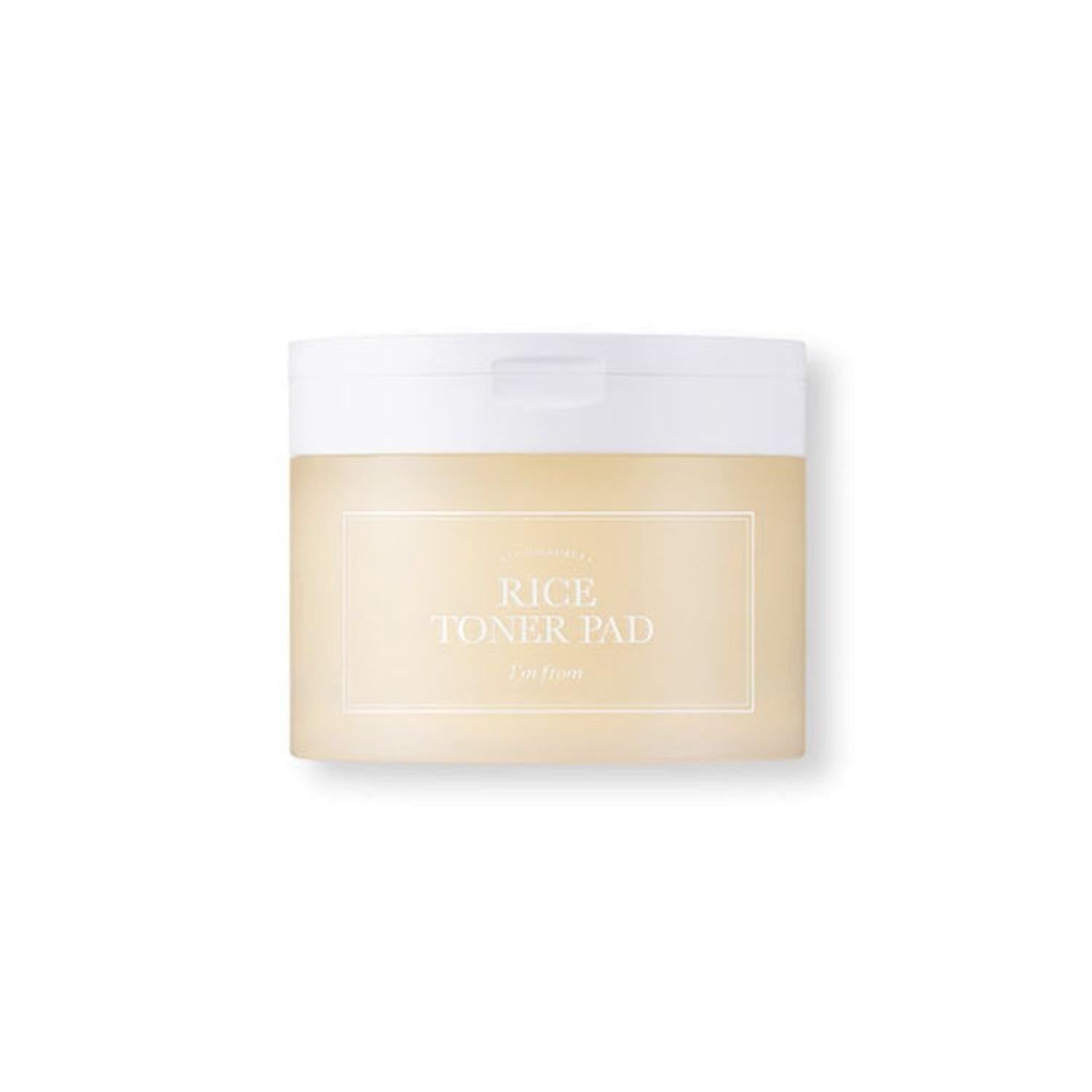 Rice Toner Pad 140ml - I'm from - NADAUN - 8809525934263