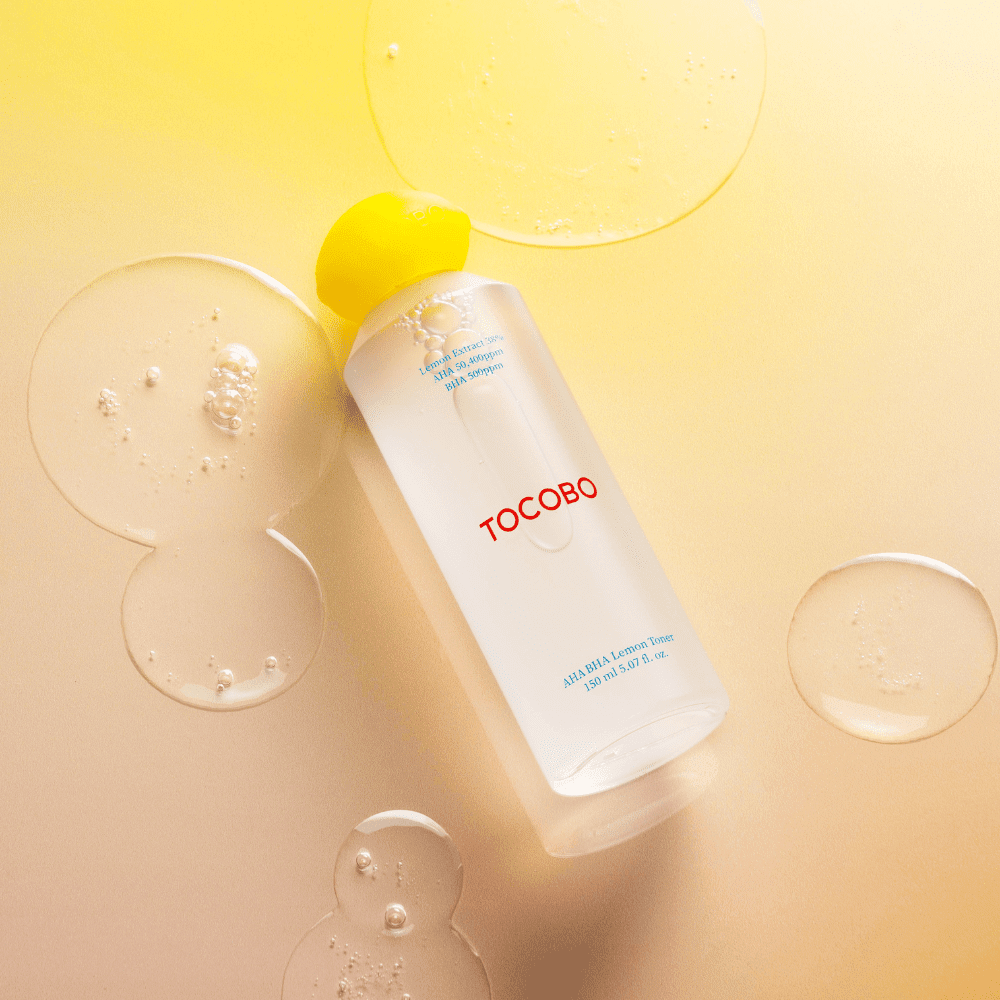 AHA BHA Lemon Toner 150ml - TOCOBO - NADAUN - 8809835060003