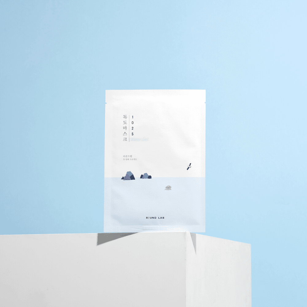 Round Lab 1025 Dokdo Mask Sheet 25ml Hidratante y Calmante con Ácido H ...