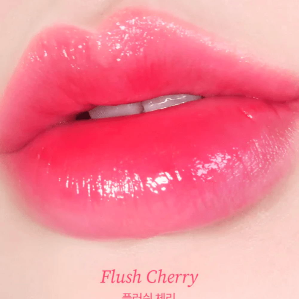 Glass Tinted Lip Balm 011 Flush Cherry 3.5 g - TOCOBO - NADAUN - 8809835060072