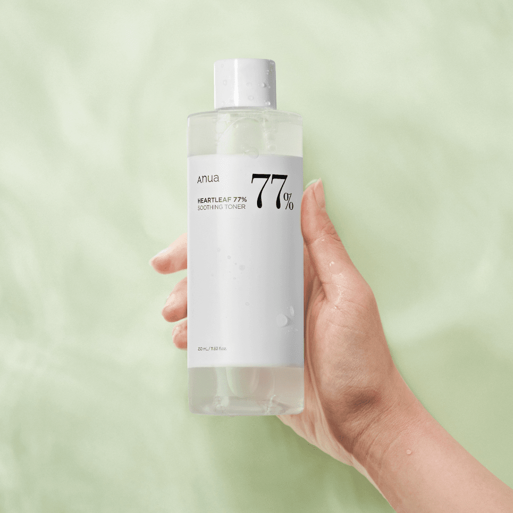 HEARTLEAF 77% SOOTHING TONER 250 ml - ANUA - NADAUN - 8809640731433
