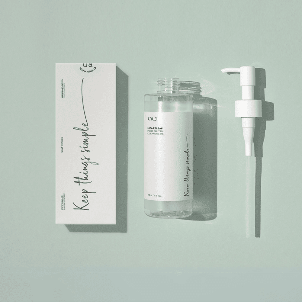 HEARTLEAF PORE CONTROL CLEANSING OIL 200 ml - ANUA - NADAUN - 8809640732829