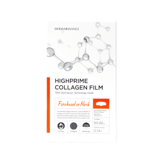 HighPrime Collagen Flim FOREHEAD(5 unidades) - Mascarilla de colágeno(frente o cuello) - DERMARSSANCE - NADAUN - 8809630091677