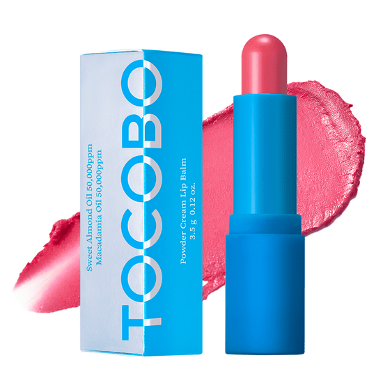 Powder Cream Lip Balm 032 Rose Petal - TOCOBO - NADAUN - 8809835060119